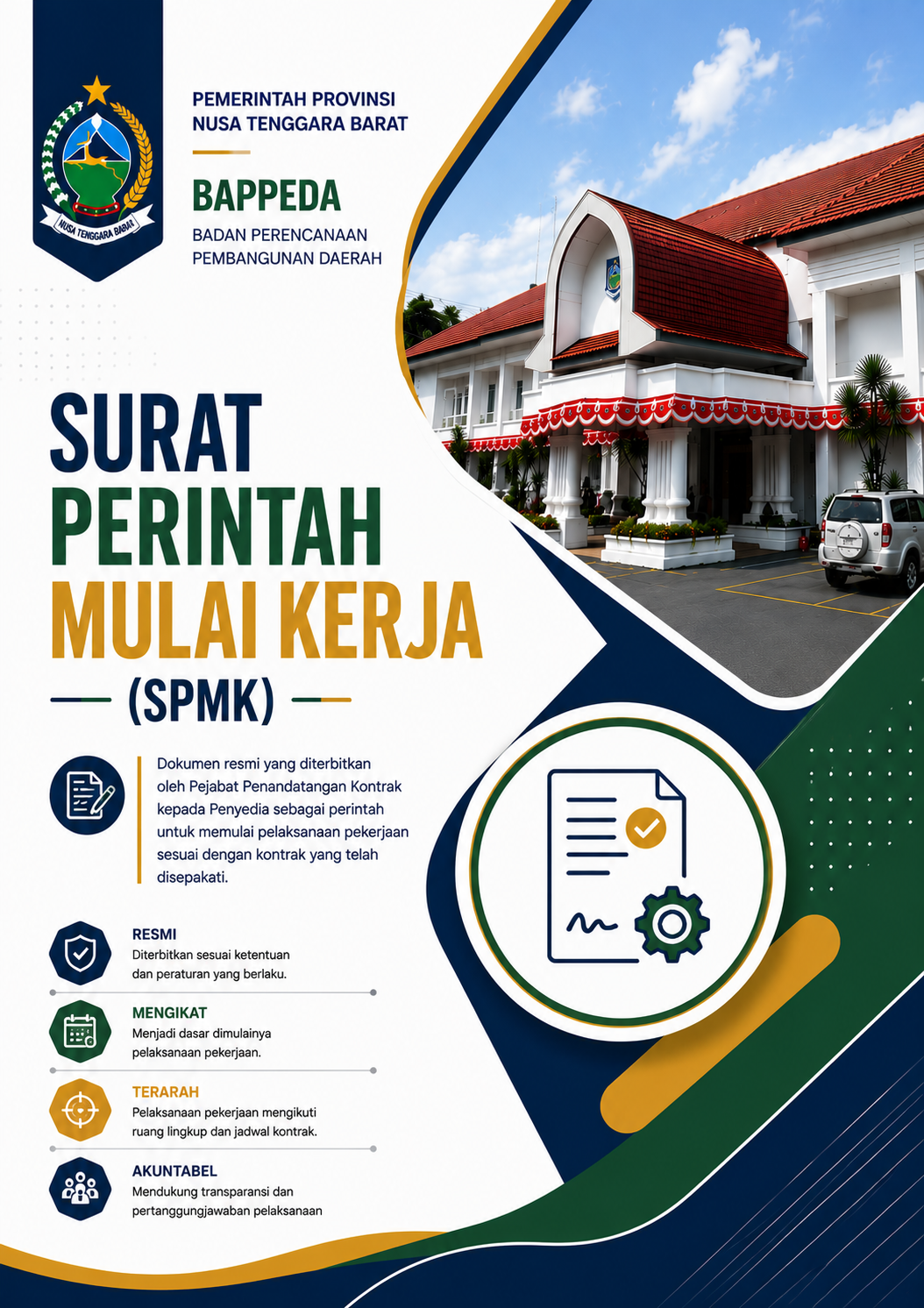 Surat Perintah Mulai Kerja (SPMK) Tahun 2026