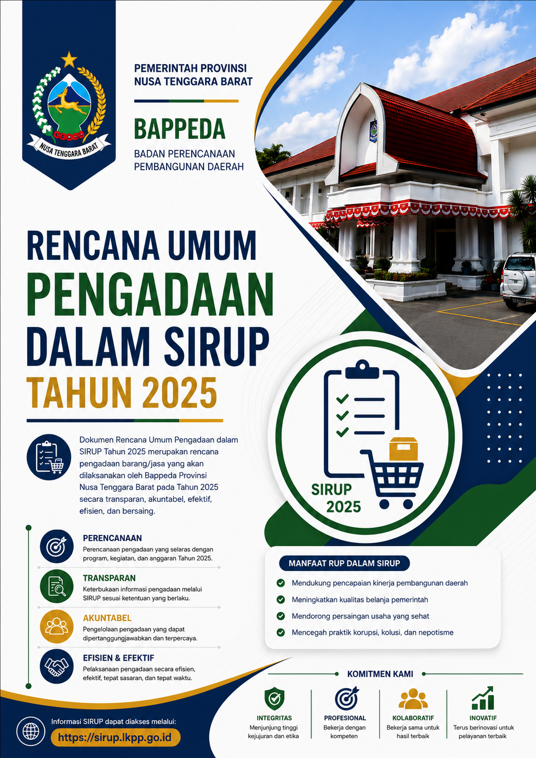 Rencana Umum Pengadaan Dalam SIRUP 2025