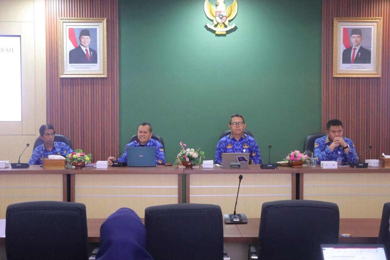 Bappeda NTB Gelar Rapat Penjelasan Teknis Evaluasi Renja 2025 dan Persiapan Perencanaan 2027
