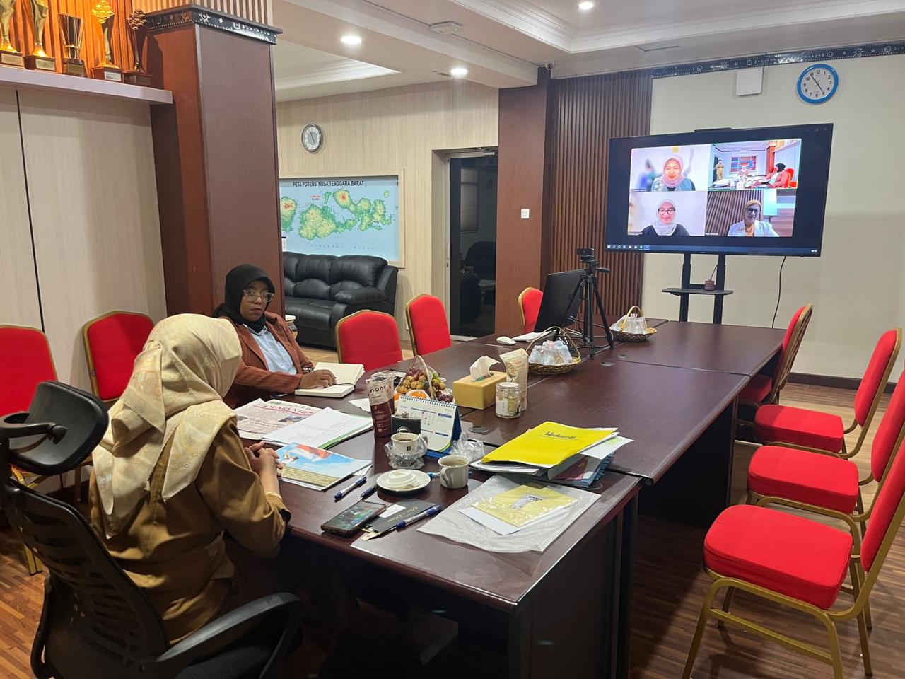 Kepala Bappeda NTB Jajaki Kolaborasi Strategis Bersama Mitra SAHAJA