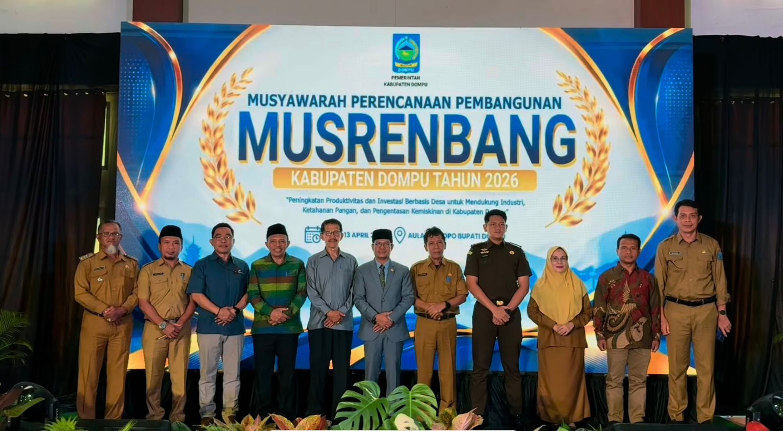 Musyawarah Perencanaan Pembangunan (Musrenbang) RKPD Tahun 2027 Kabupaten Dompu 