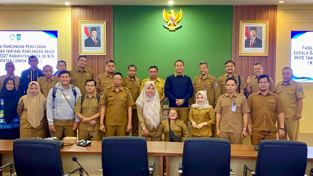 Fasilitasi Ranperkada tentang Ranhir RKPD Tahun 2027 Kabupaten Lombok Utara