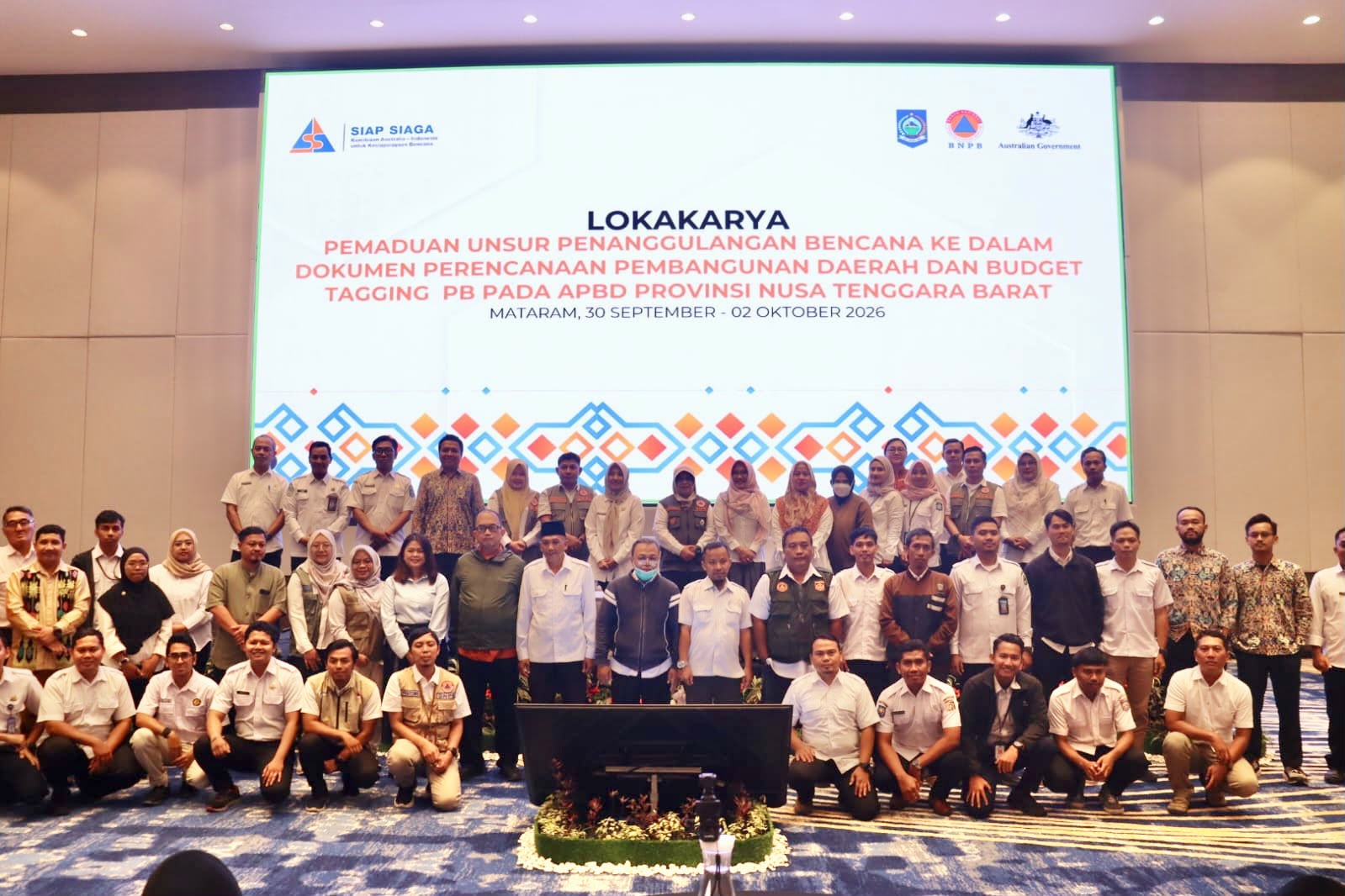 Pemprov NTB Dorong Integrasi Penanggulangan Bencana dalam Perencanaan Pembangunan Daerah