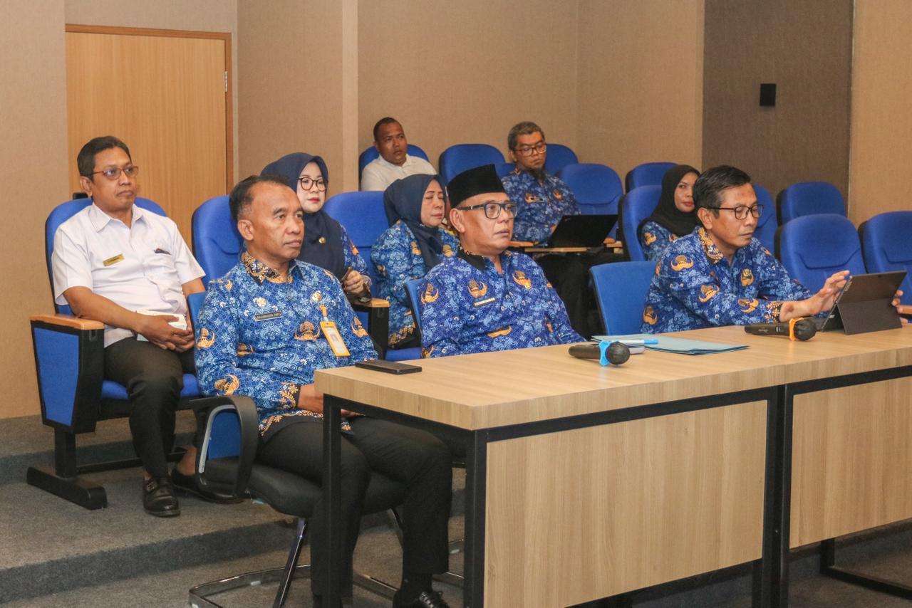 Pemprov NTB Ikuti Arahan Menkeu dan Mendagri dalam Rapat Pengendalian Inflasi Nasional
