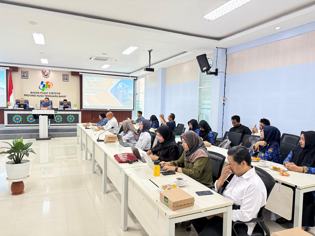 Inflasi November NTB Terkendali, TPID Gelar Rakor Kab/Kota se-NTB Hadapi Nataru