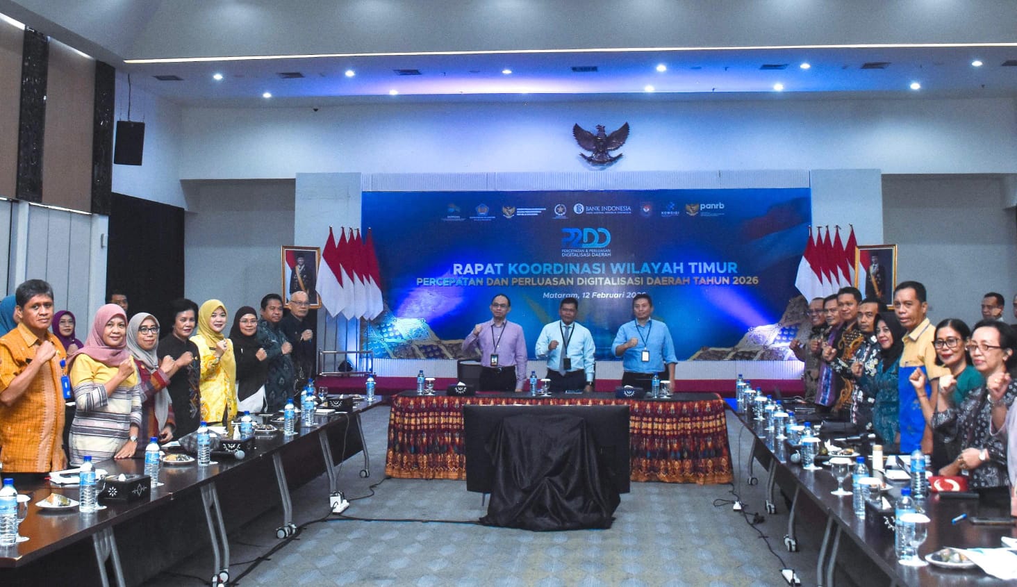 TP2DD NTB Gelar Rakorwil Wilayah Timur Percepatan dan Perluasan Digitalisasi Daerah Tahun 2026