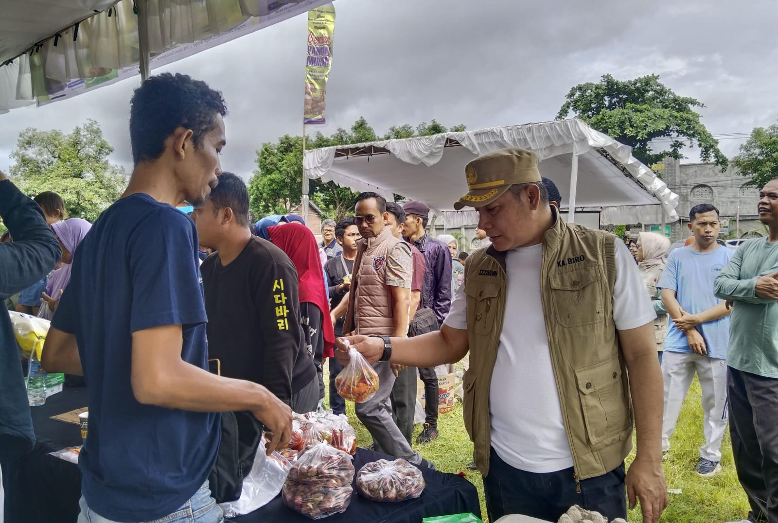 Biro Ekbang Hadiri Gerakan Pangan Murah Serentak Jelang Ramadan dan Idulfitri 1447 H