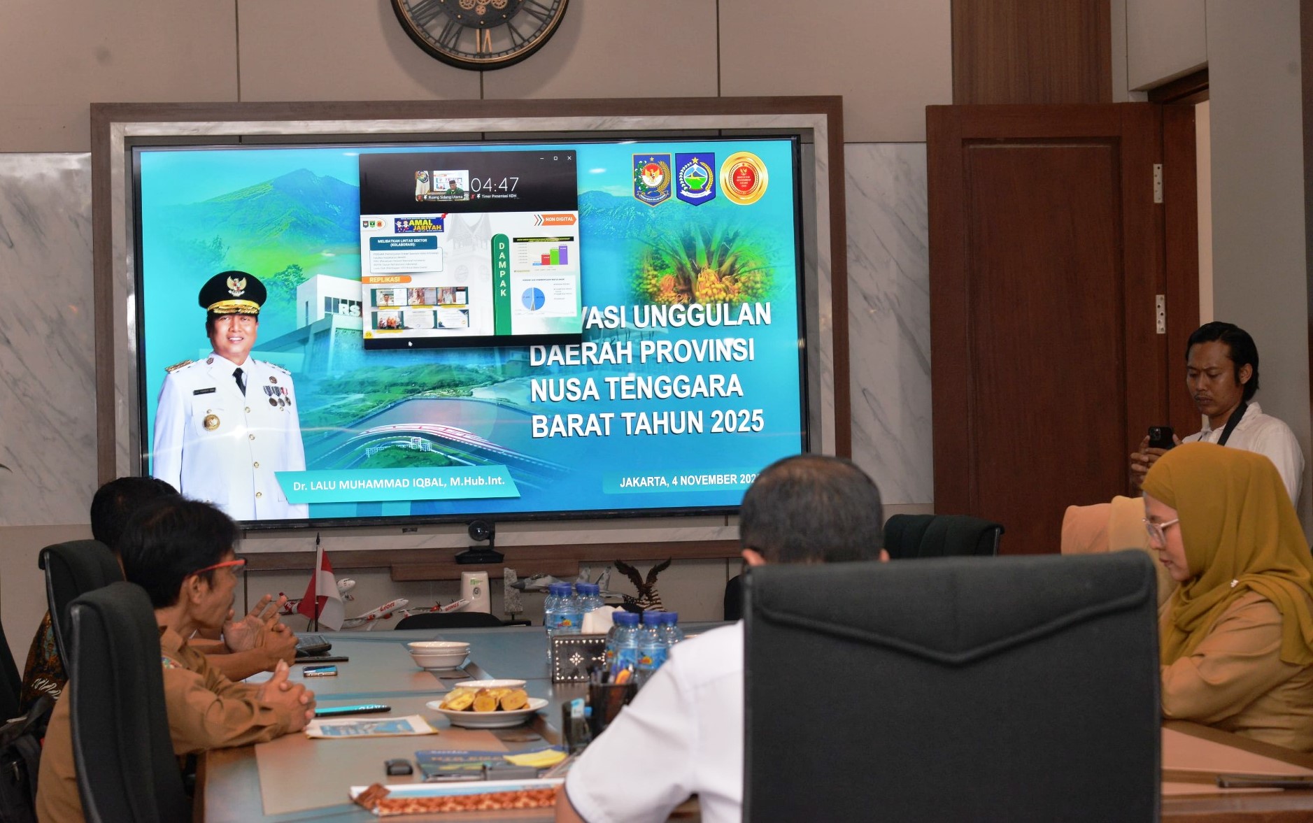IGA Award 2025, Gubernur NTB Paparkan Dua Inovasi Unggulan