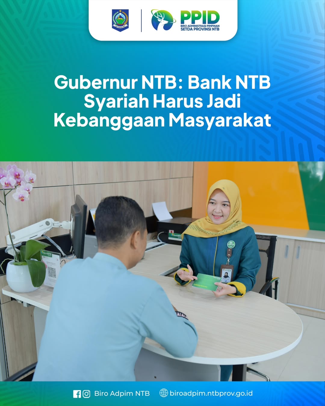 Gubernur NTB : Bank NTB Syariah Harus jadi Kebanggaan Masyarakat