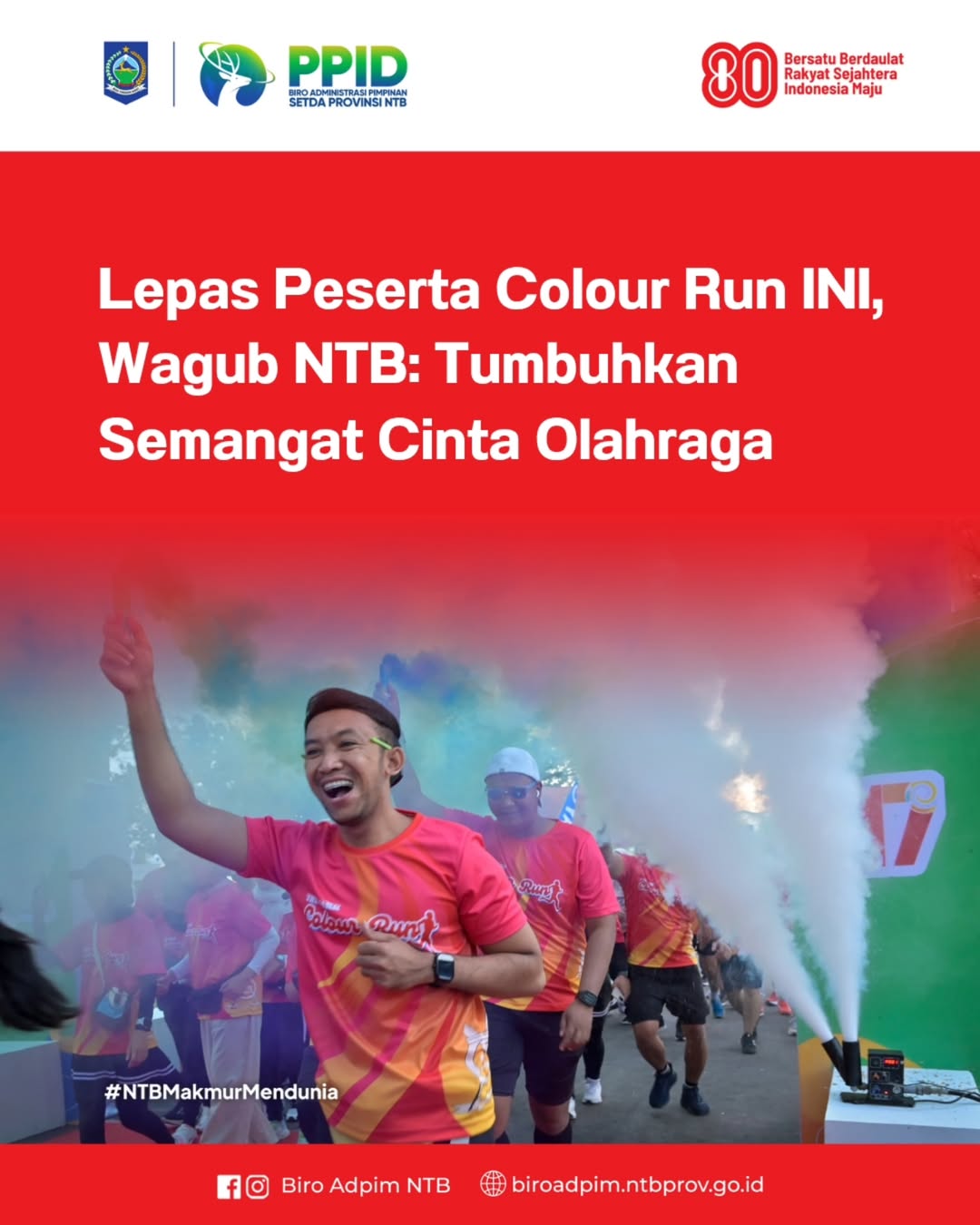 Tumbuhkan Semangat Cinta Olahraga