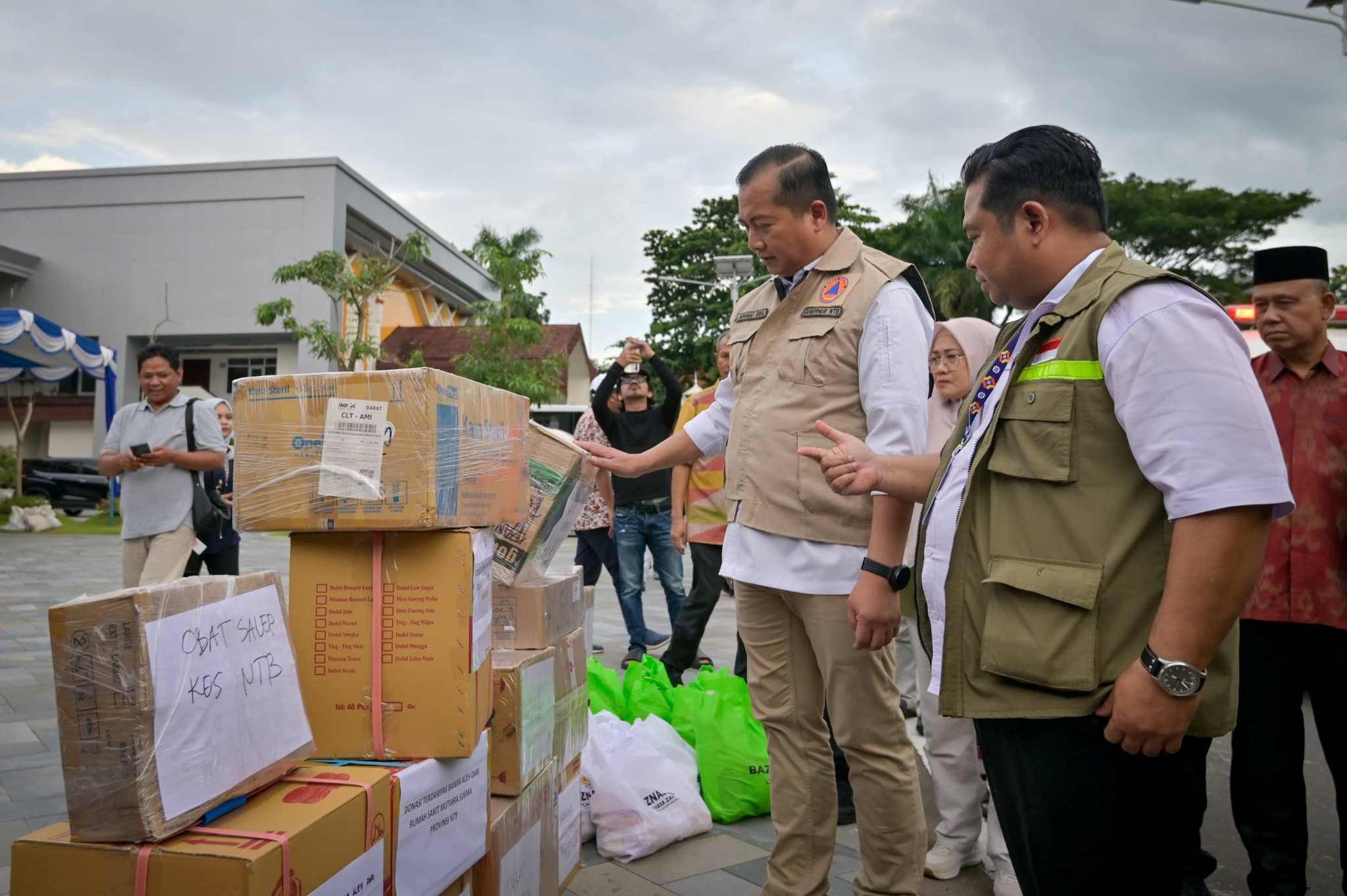 dari NTB untuk Aceh, Tim Medis dan Bantuan Kemanusiaan Dikirim