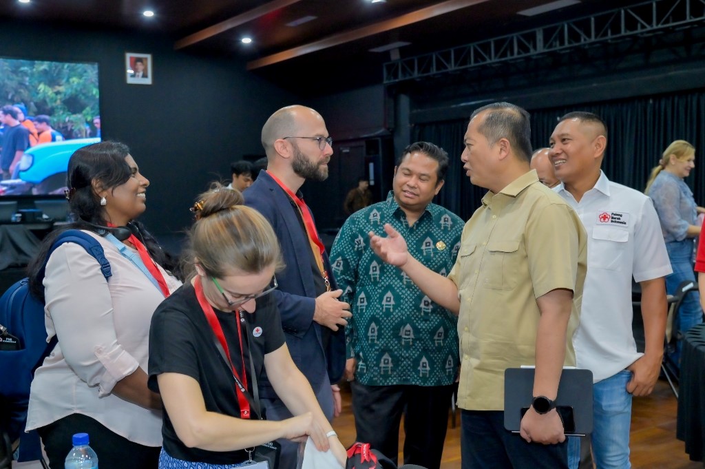 Gubernur NTB Sambut Delegasi IFRC