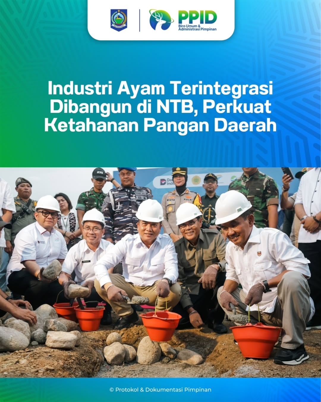 Industri Ayam Terintegrasi Dibangun di NTB, Perkuat Ketahanan Pangan Daerah