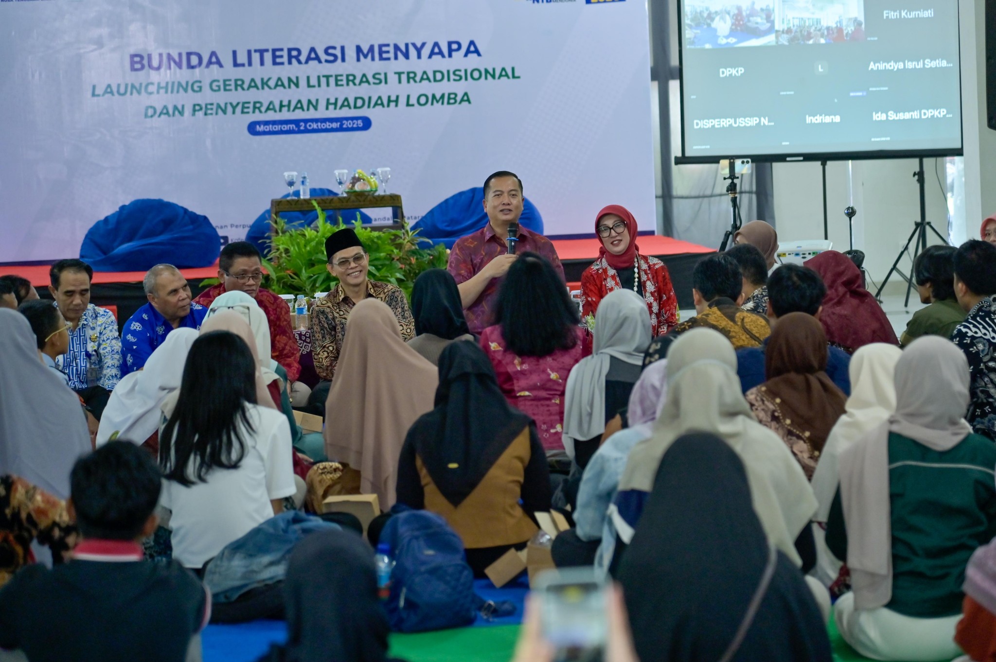 Hari Kunjungan Perpustakaan, Gubernur  NTB Dorong Akses Buku Lebih Luas 