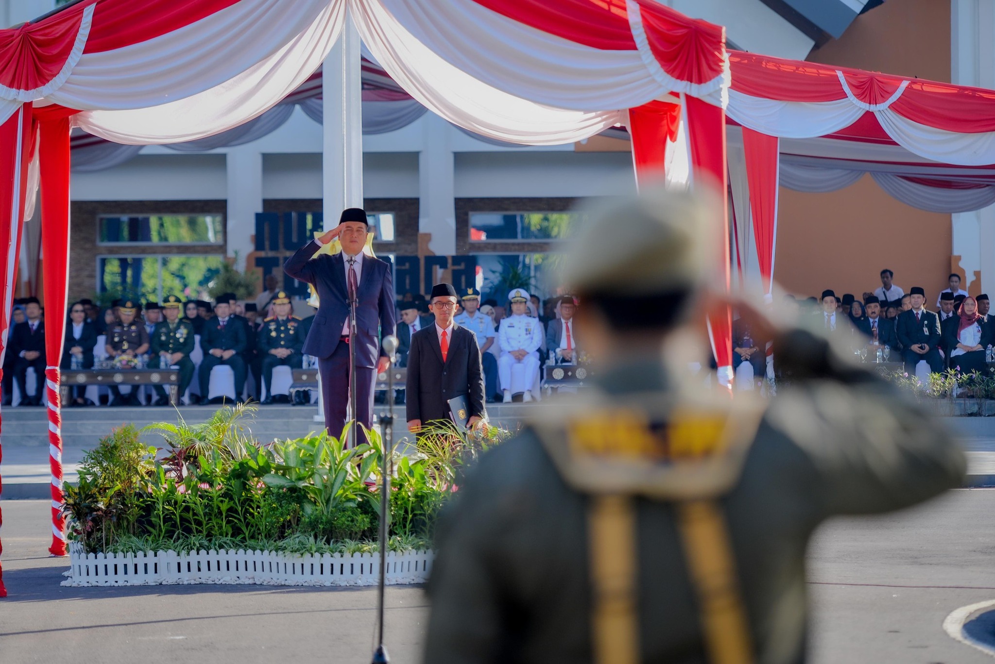 UPACARA HARLAH PANCASILA, MOMENTUM TEGUHKAN KOMITMEN TERHADAP NILAI LUHUR SEBAGAI PONDASI BERDIRINYA NKRI