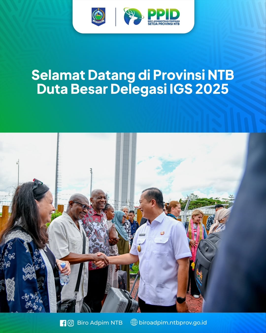 Selamat Datang di Provinsi NTB Duta Besar Delegasi IGS 2025