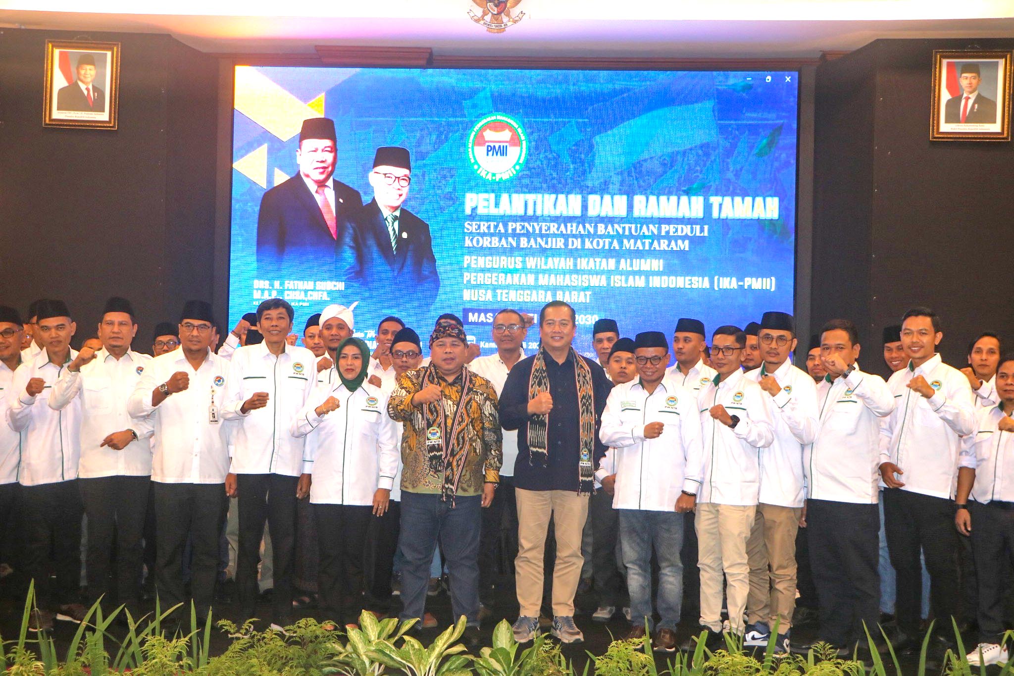 Gubernur Berikan Tantangan IKA PMII Ambil Bagian Entaskan Kemiskinan Ekstrim di NTB