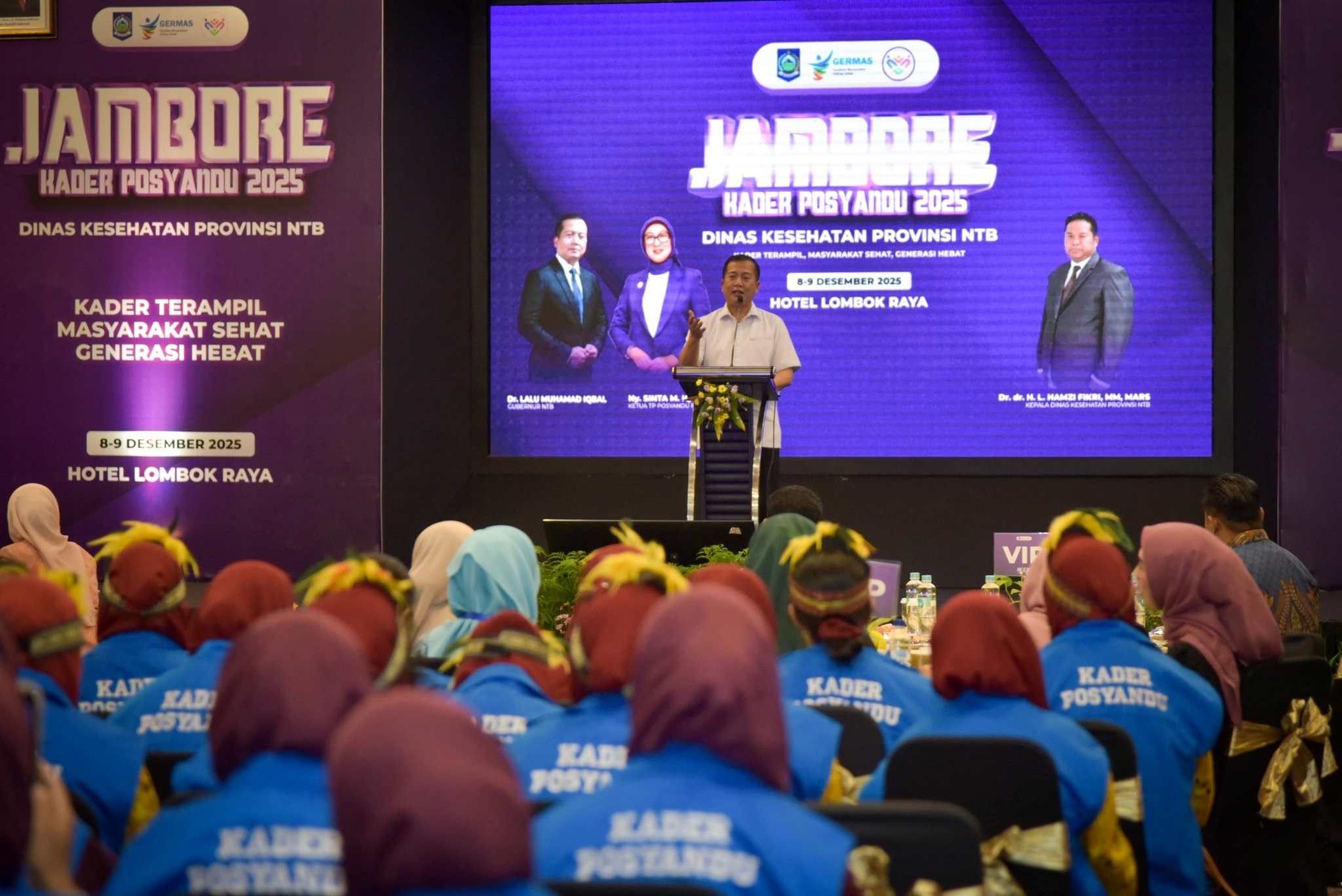 Apresiasi Kader Posyandu, Gubernur NTB Berangkatkan Juara Umrah dan Beri Motor