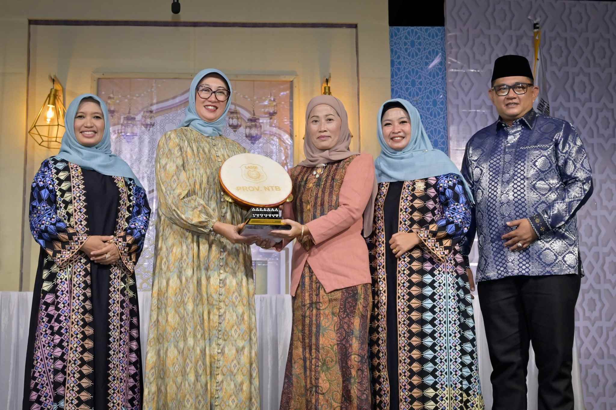 Mataram Juara Umum Festival Qasidah NTB, Ketua LASQI NJ Apresiasi Penampilan Peserta