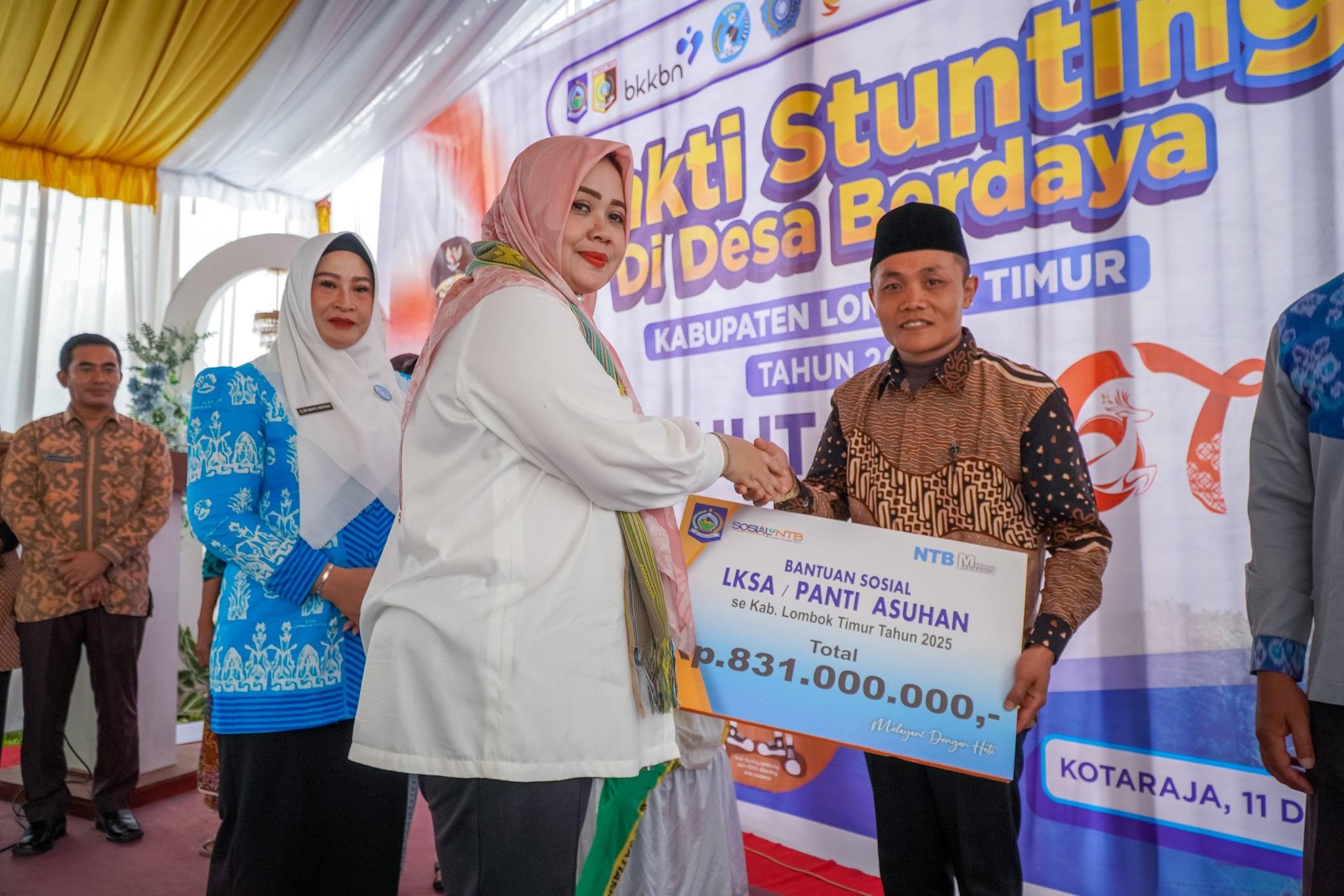 Wagub Soroti Peran Sentuhan dan Kebahagiaan anak