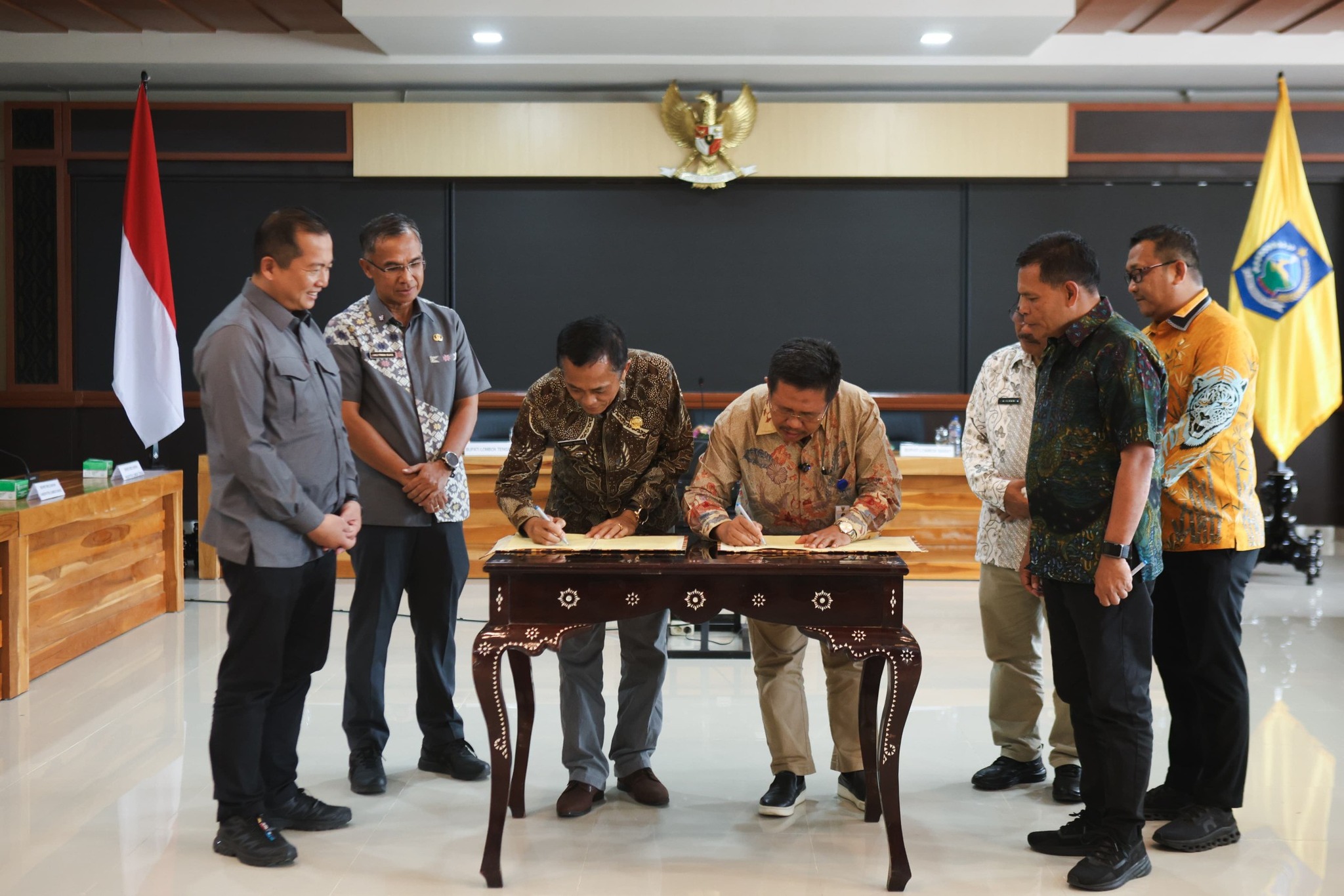 Pemkab Lombok Tengah dan Lombok Barat Sepakati Batas Wilayah Kemendagri: Jadi Role Model Nasional