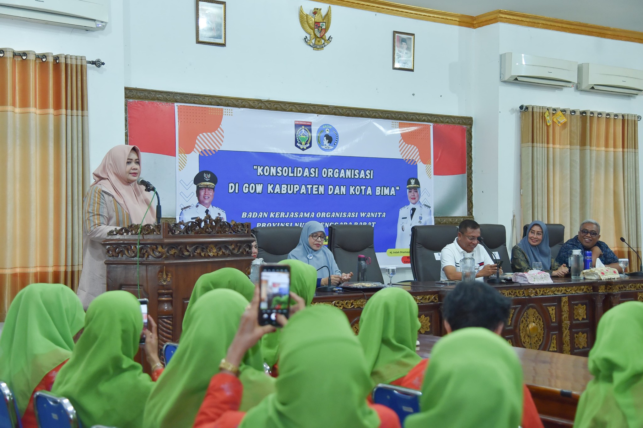 Wagub NTB Dorong Kolaborasi GOW-BKOW untuk Wujudkan NTB Maju dan Setara