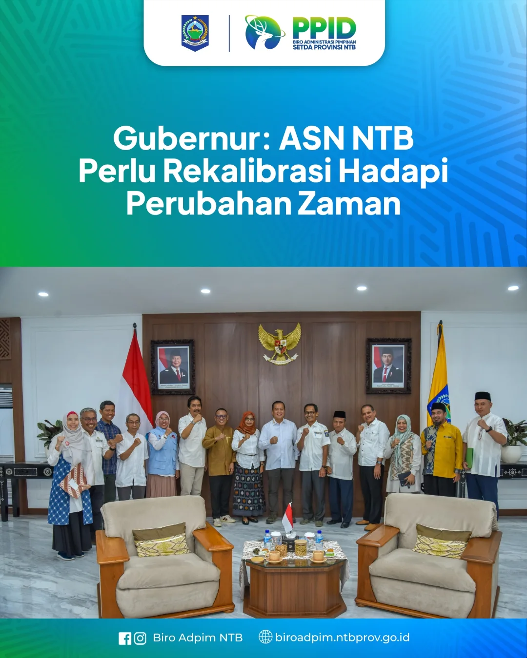 ASN NTB Perlu Rekalibrasi Hadapi Perubahan Zaman