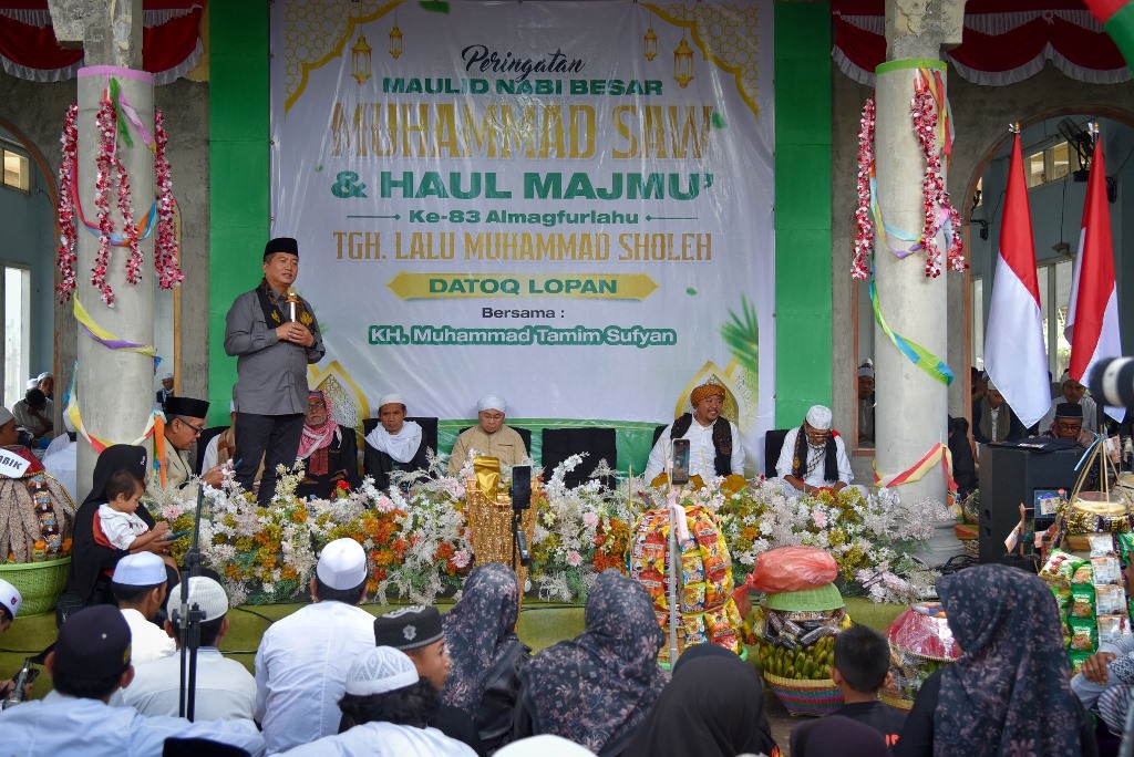 Datuk Lopan Sumber Inspirasi, Gubernur NTB Tekankan Pentingnya Meneladani Orang Saleh