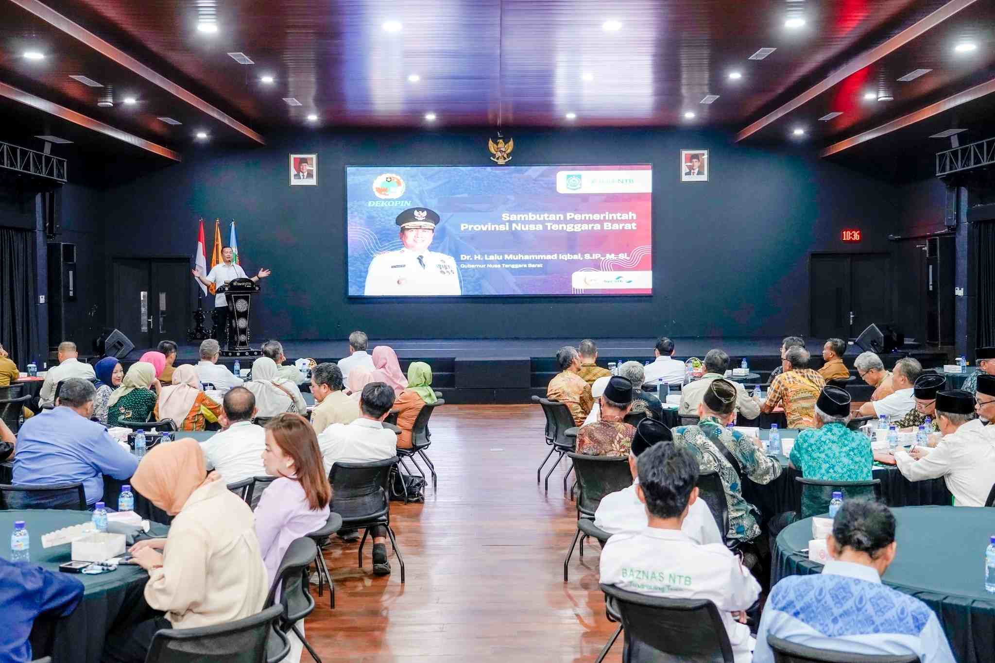 Gubernur NTB Buka Muswil Koperasi "Semua Harus Terlibat, Tidak ada yang Tidur Manis"