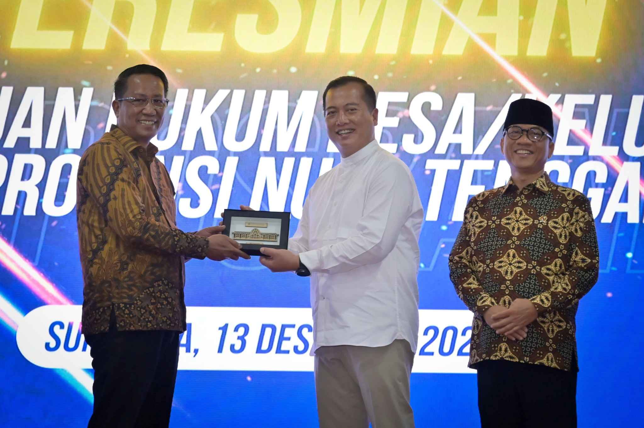 NTB Bentuk 1.166 Posbakum Desa, Gubernur Tegaskan Akses Keadilan dari Desa