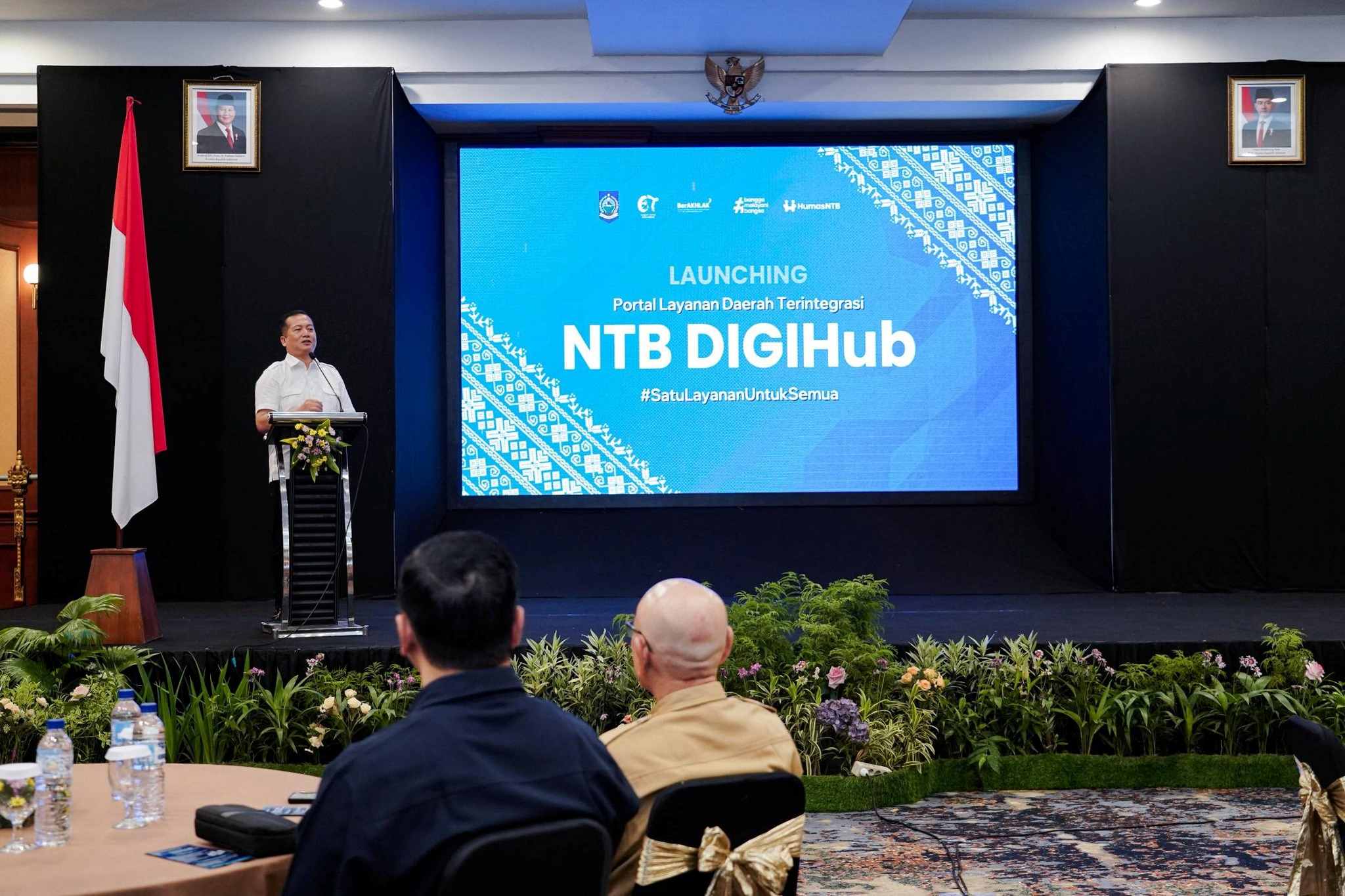 Gubernur NTB Luncurkan NTB DIGIHub, Tegaskan Dititalisasi Harus Berbasis Sistem