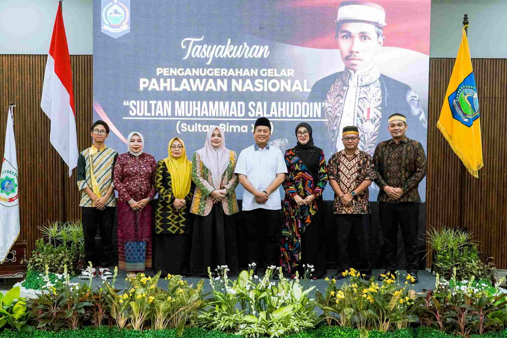 Sultan Muhammad Salahuddin Resmi Jadi Pahlawan Nasional, Pemprov NTB Gelar Tasyakuran