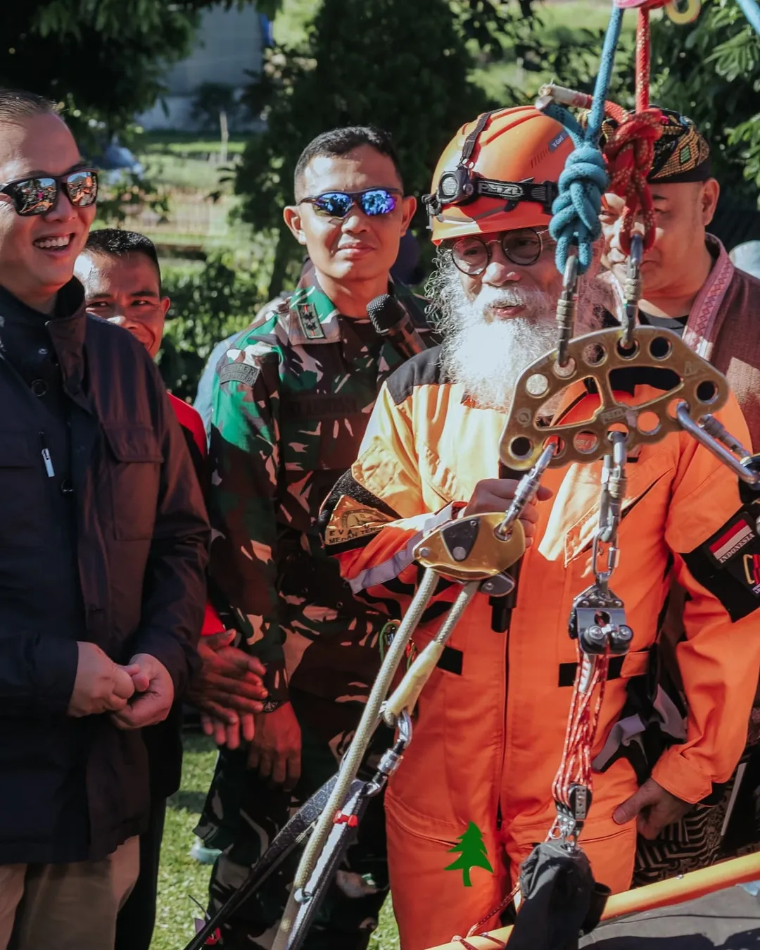 Pelatihan Vertical Rescue Evacuation