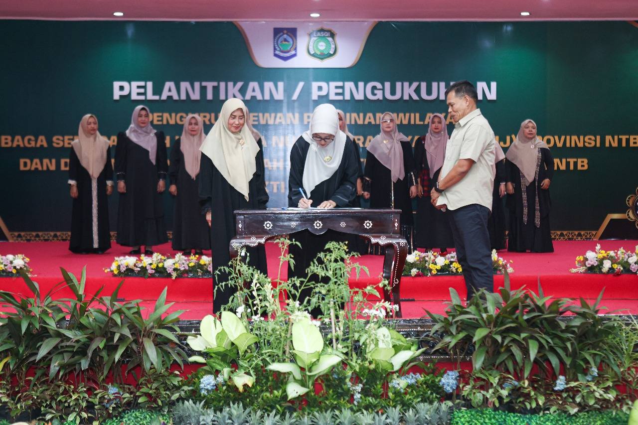 Gubernur NTB Hadiri Pengukuhan Pengurus LASQI NJ, Dorong Prestasi ke Tingkat Nasional