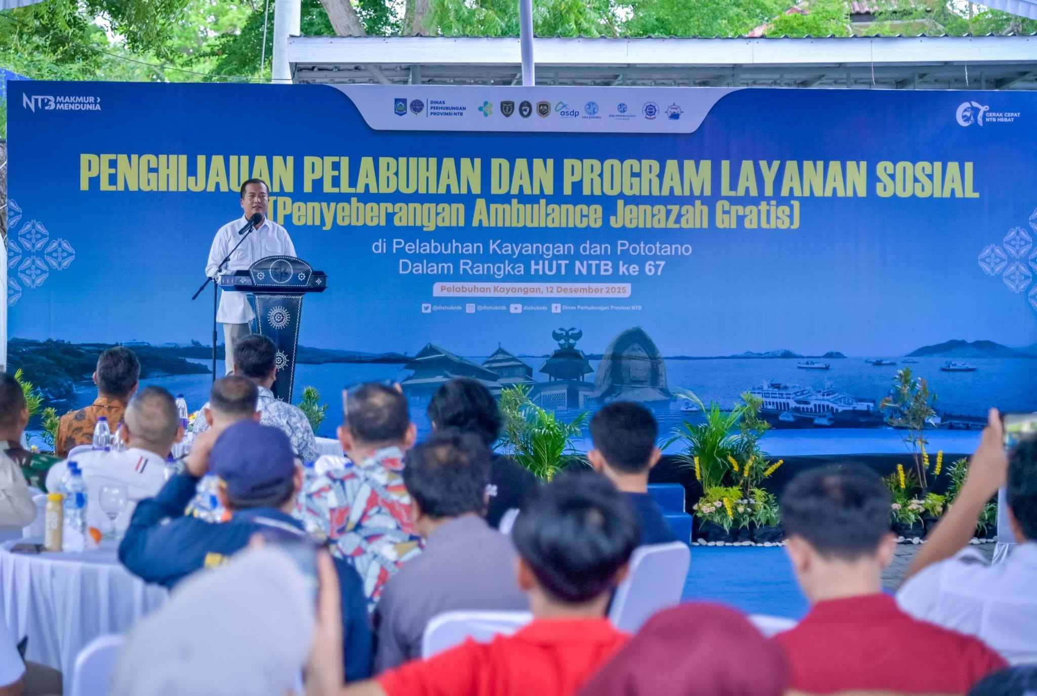 Penyeberangan Ambulan Gratis Diluncurkan, Bypass port to port Segera digarap