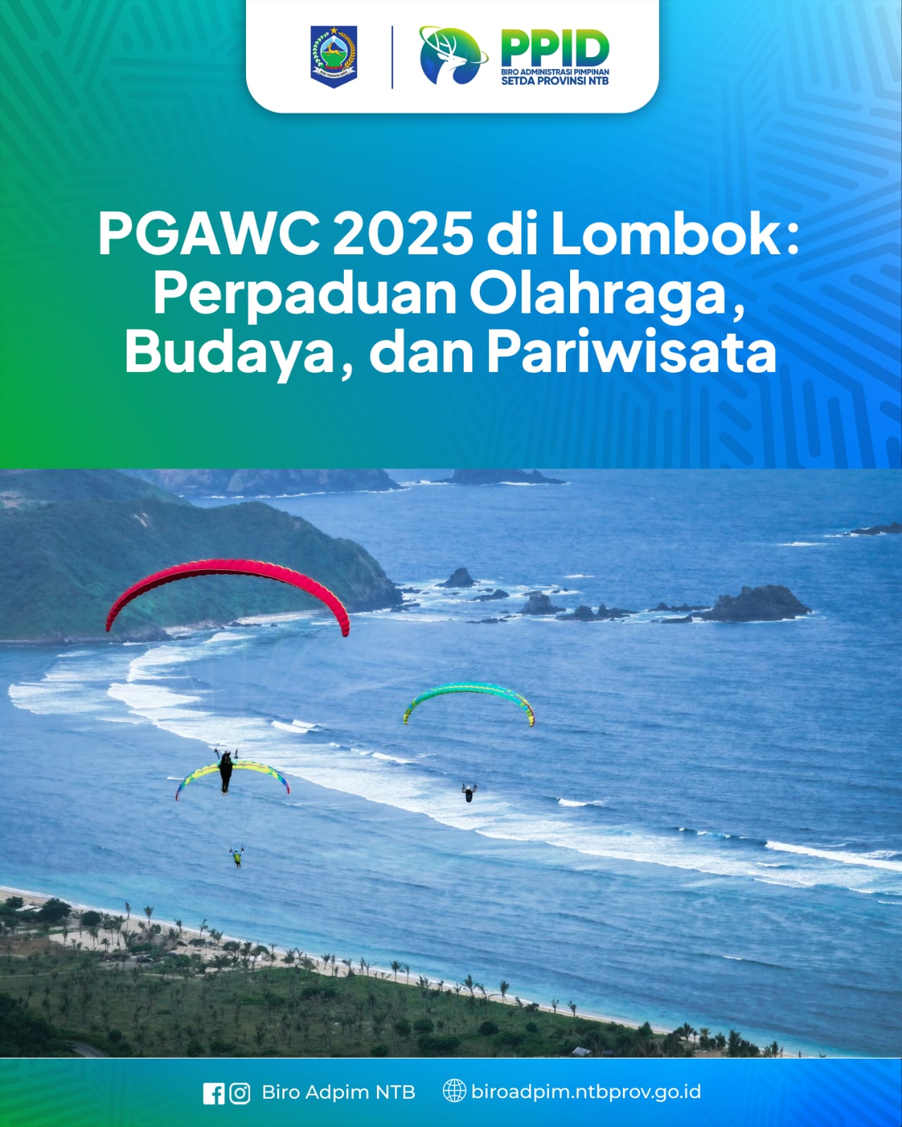 PGAWC Seri Ketiga 2025 di Lombok: Perpaduan Olahraga, Budaya, dan Pariwisata