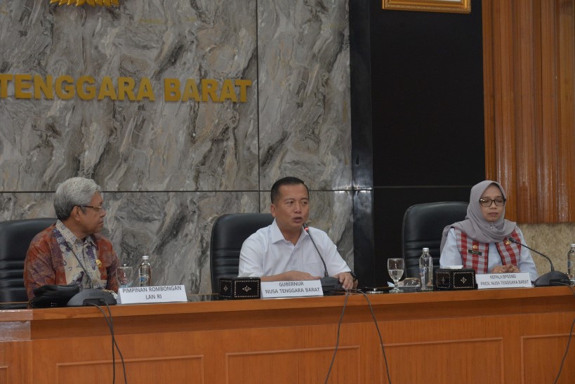 Gubernur NTB Harapkan Kunjungan PKN LAN RI Bawa Solusi Sektor Pangan dan Industri