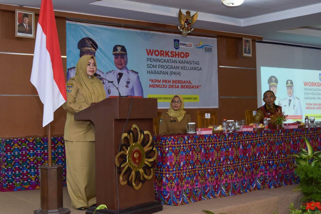 PKH Berperan Strategis, Wagub NTB Ingatkan Pentingnya Akurasi Data