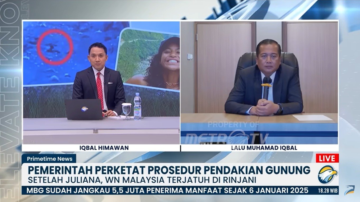 Evakuasi Menyeluruh Pendakian Rinjani : Gubernur NTB Prioritaskan Keselamatan dan Lingkungan