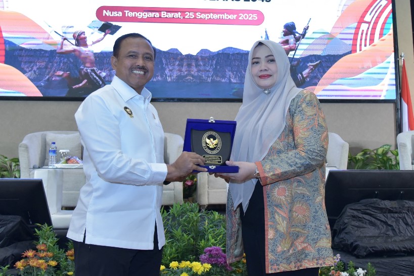 NTB Jadi Tuan Rumah Rakornas IDI, Wagub Dorong Demokrasi Santun
