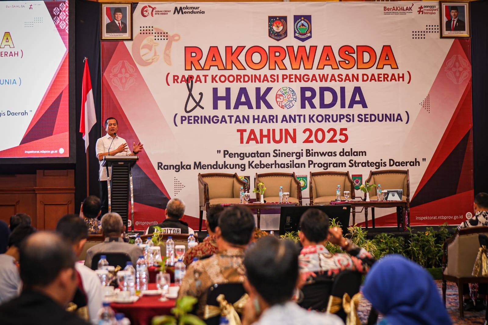 NTB Terima Mandat Program Pusat Bernilai Besar, Gubernur Tekankan Penguatan Pengawawan