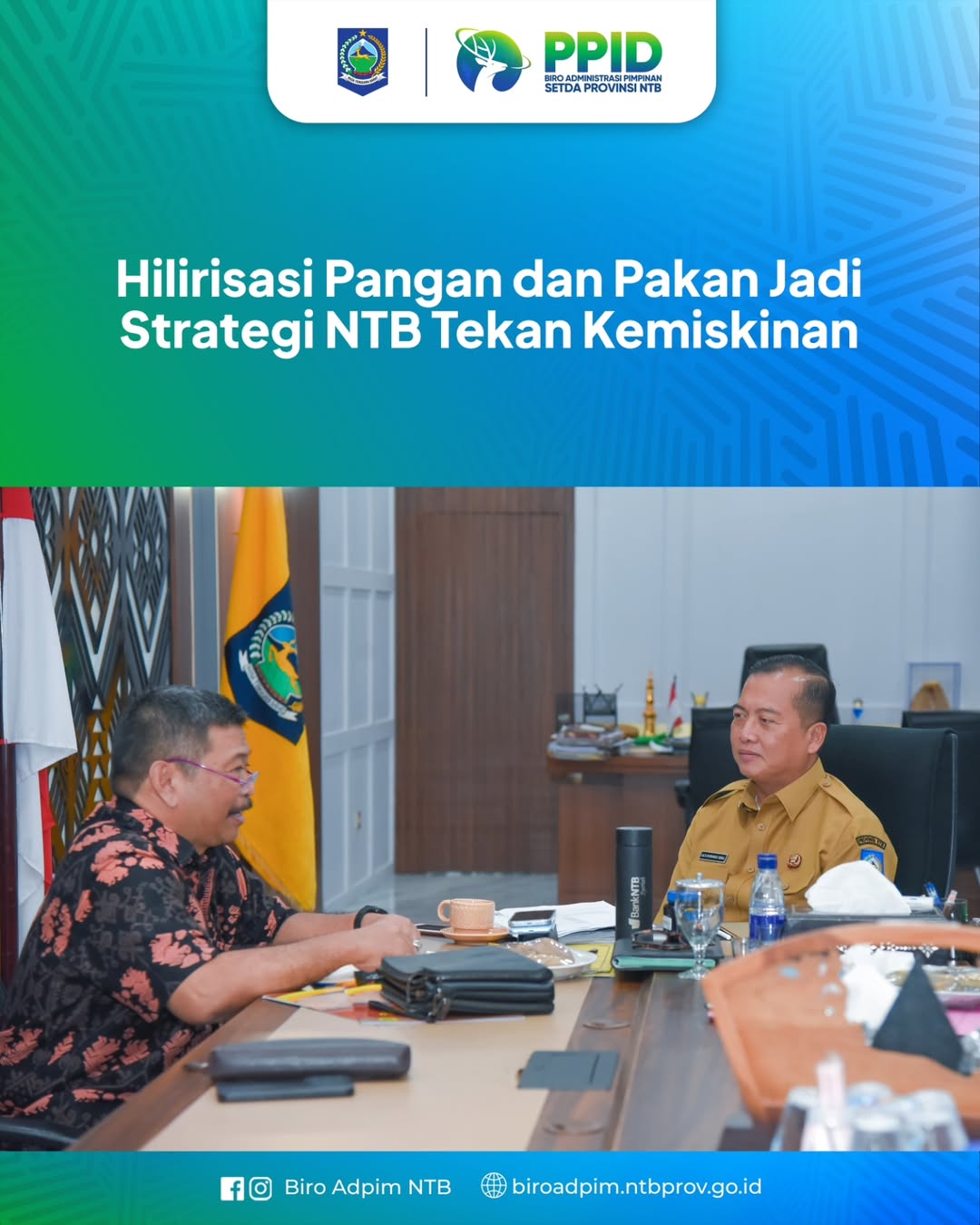 Hilirisasi Pangan dan Pakan Jadi Strategi NTB Tekan Kemiskinan