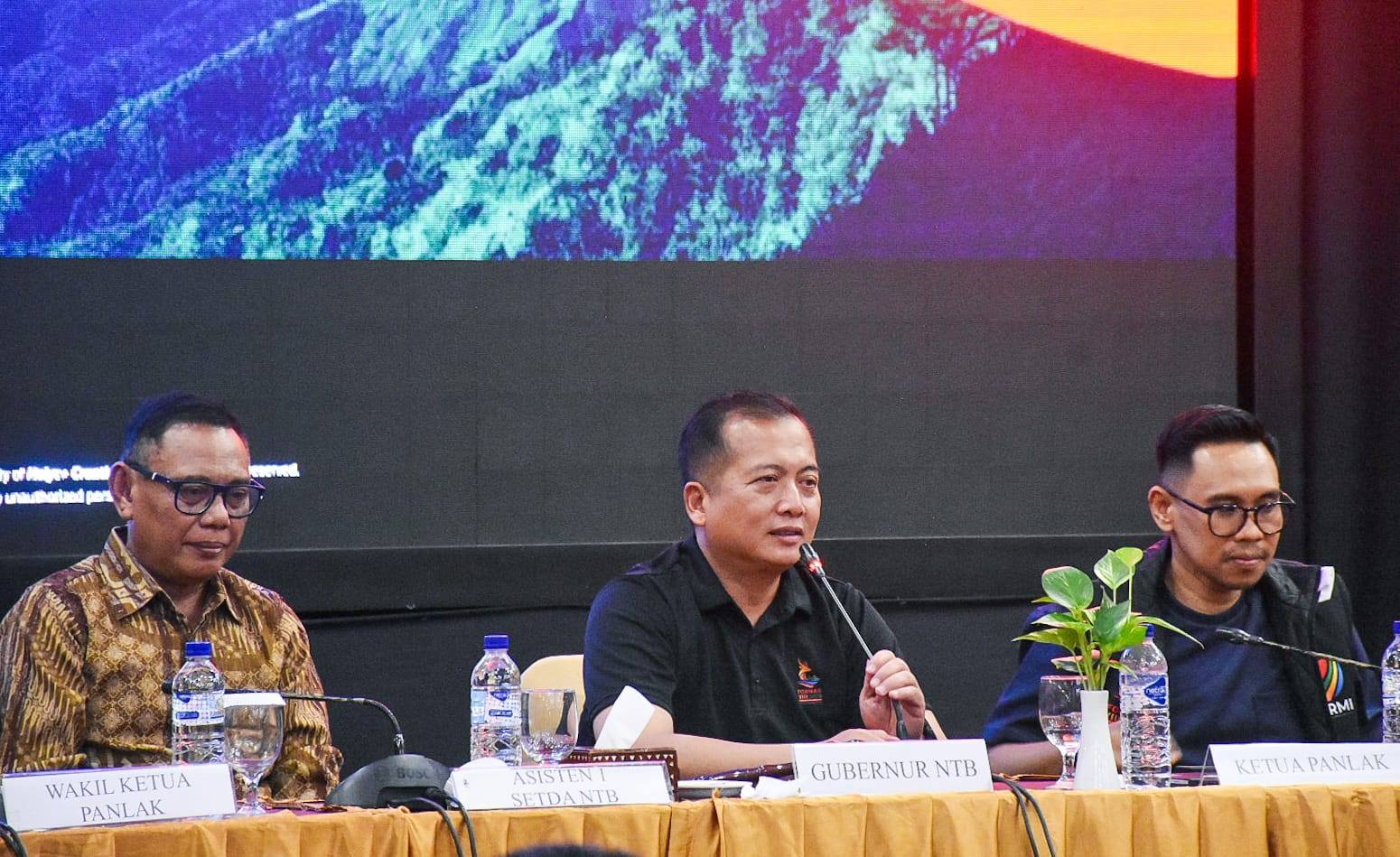 GUBERNUR NTB : PERHELATAN MENJADI THE WORLD BIGGEST SPORT EVENT