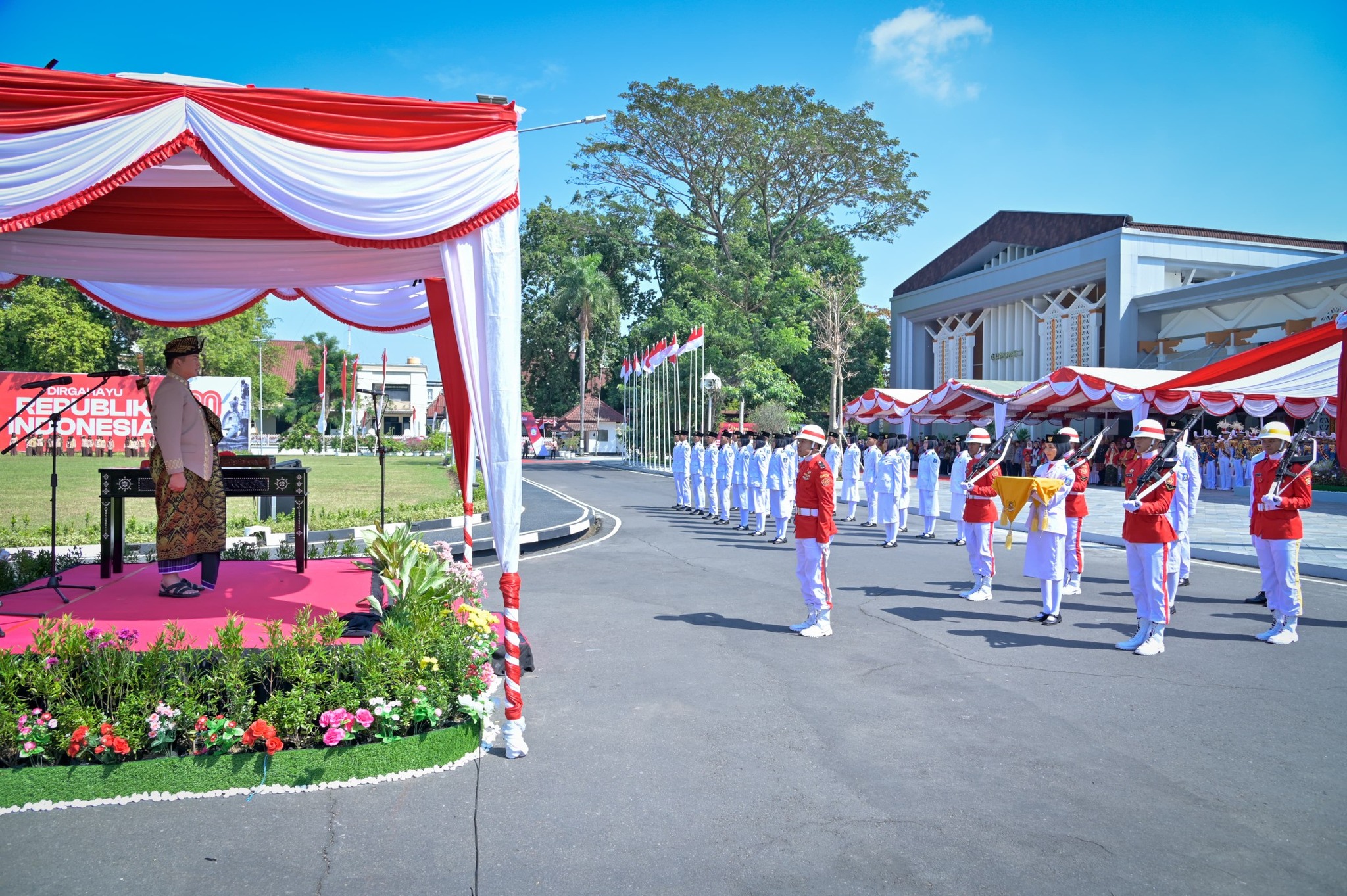NTB Peringati Detik-detik Proklamasi Kemerdekaan RI ke-80