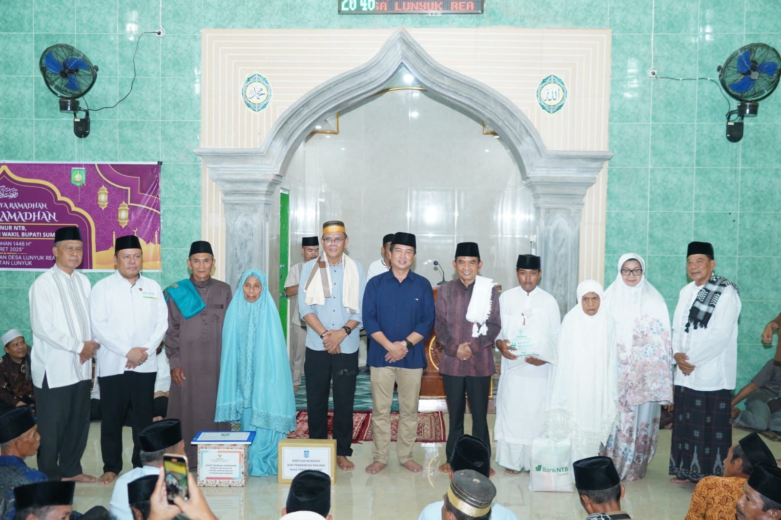 Gubernur NTB Safari Ramadhan ke Masjid Nurul Iman Desa Lunyuk Rea Sumbawa