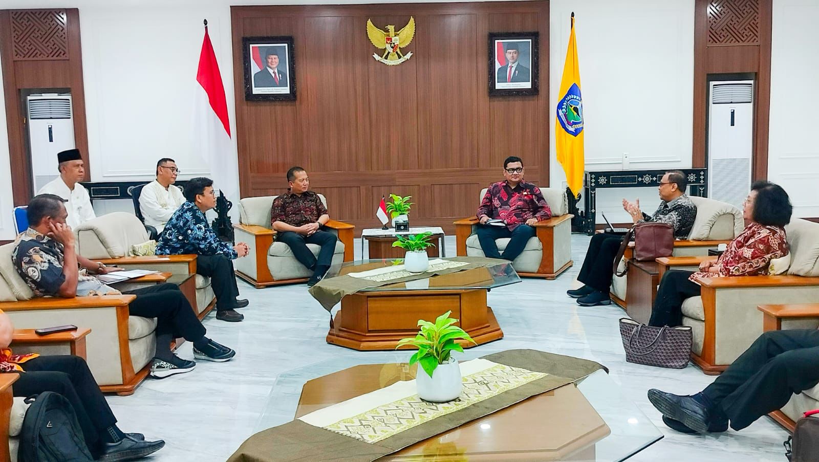 Gubernur NTB Terima Pimpinan Majelis Keagamaan Kristen, Bahas Sinergitas dengan Pemerintah