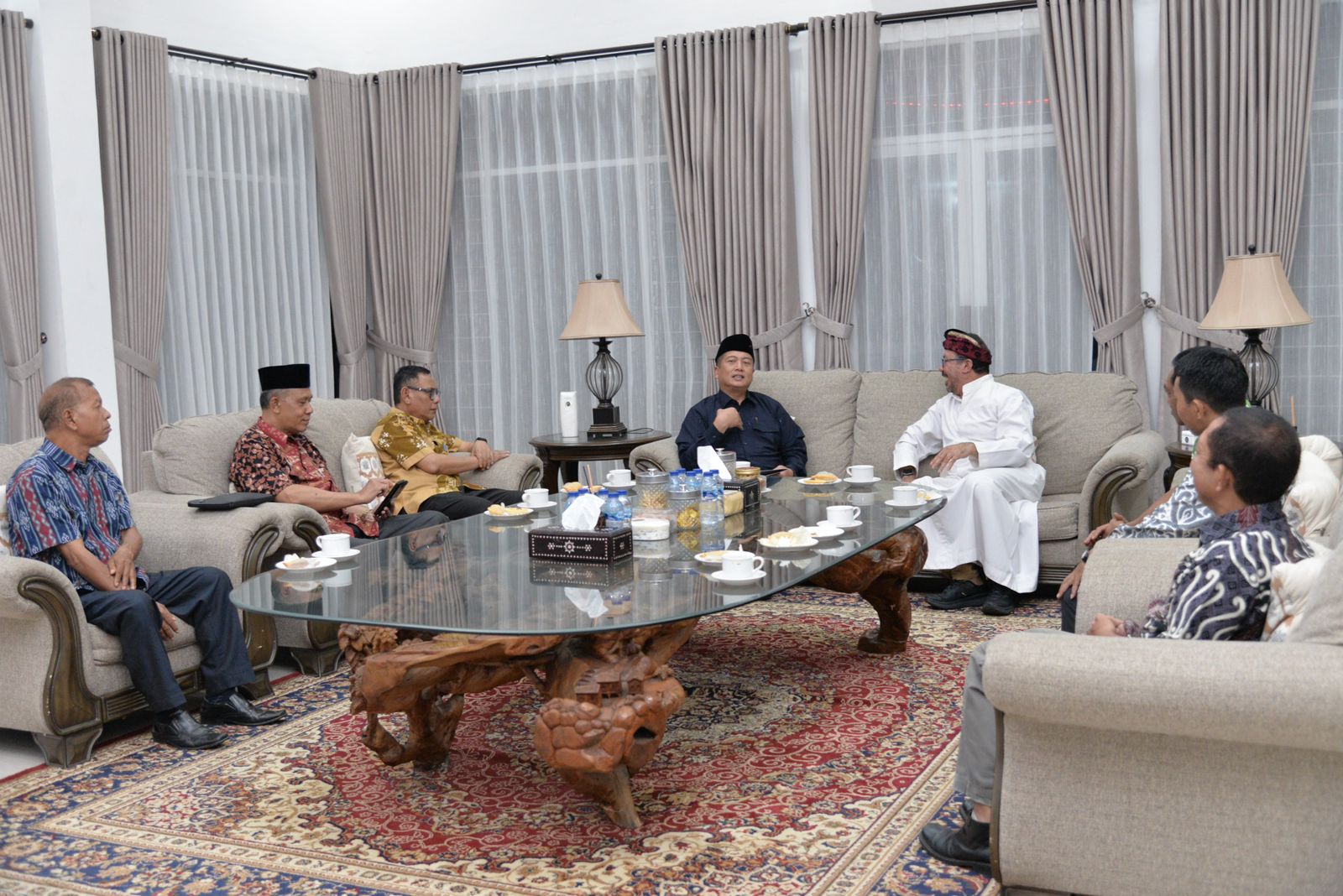 Gubernur NTB Terima Audiensi Pastor dan Pendeta Kristen Katolik Dalam Rangka Hari Ulang Tahun Gereja Katolik