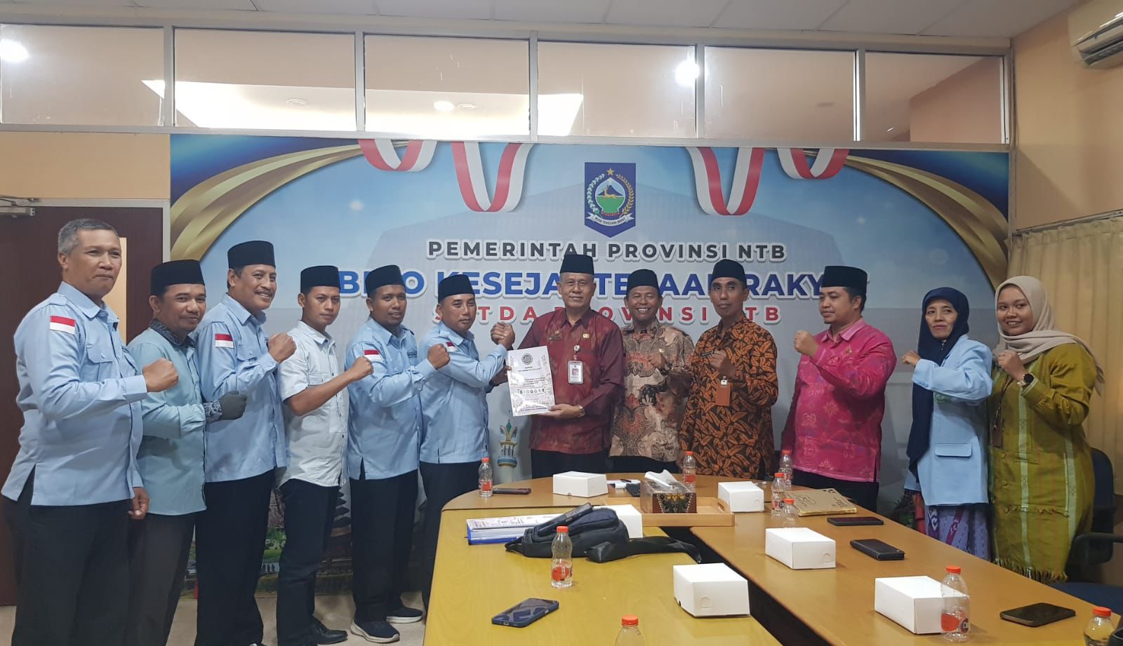Karo Kesra NTB Terima Silaturrahim Pengurus BKPRMI NTB Bahas Program 2026