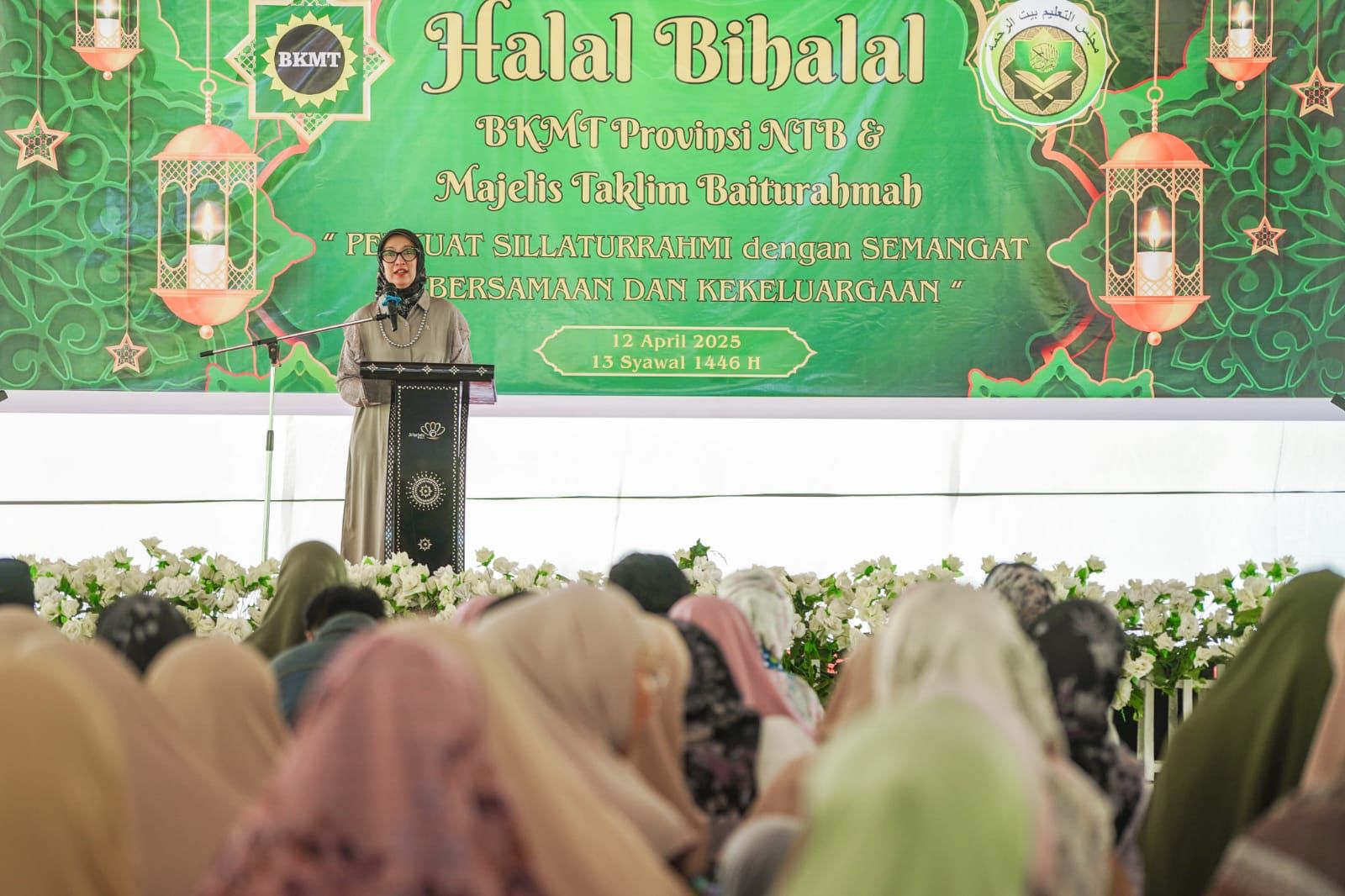 Halal Bihalal BKMT NTB Bersama Majelis Taklim Baiturrahmah