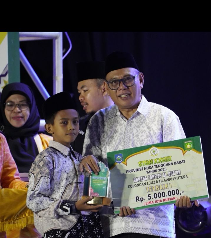 STQH XXVIII Provinsi NTB Tahun 2025 Resmi Ditutup: Sukses Lahirkan Qari-Qariah dan Hafiz-Hafizah Terbaik Daerah